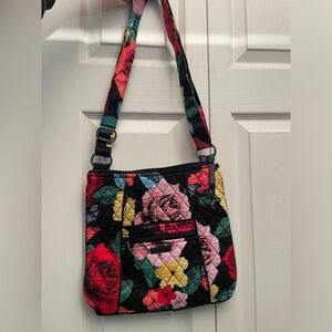Vera Bradley Quilted Floral Crossbody Bag
